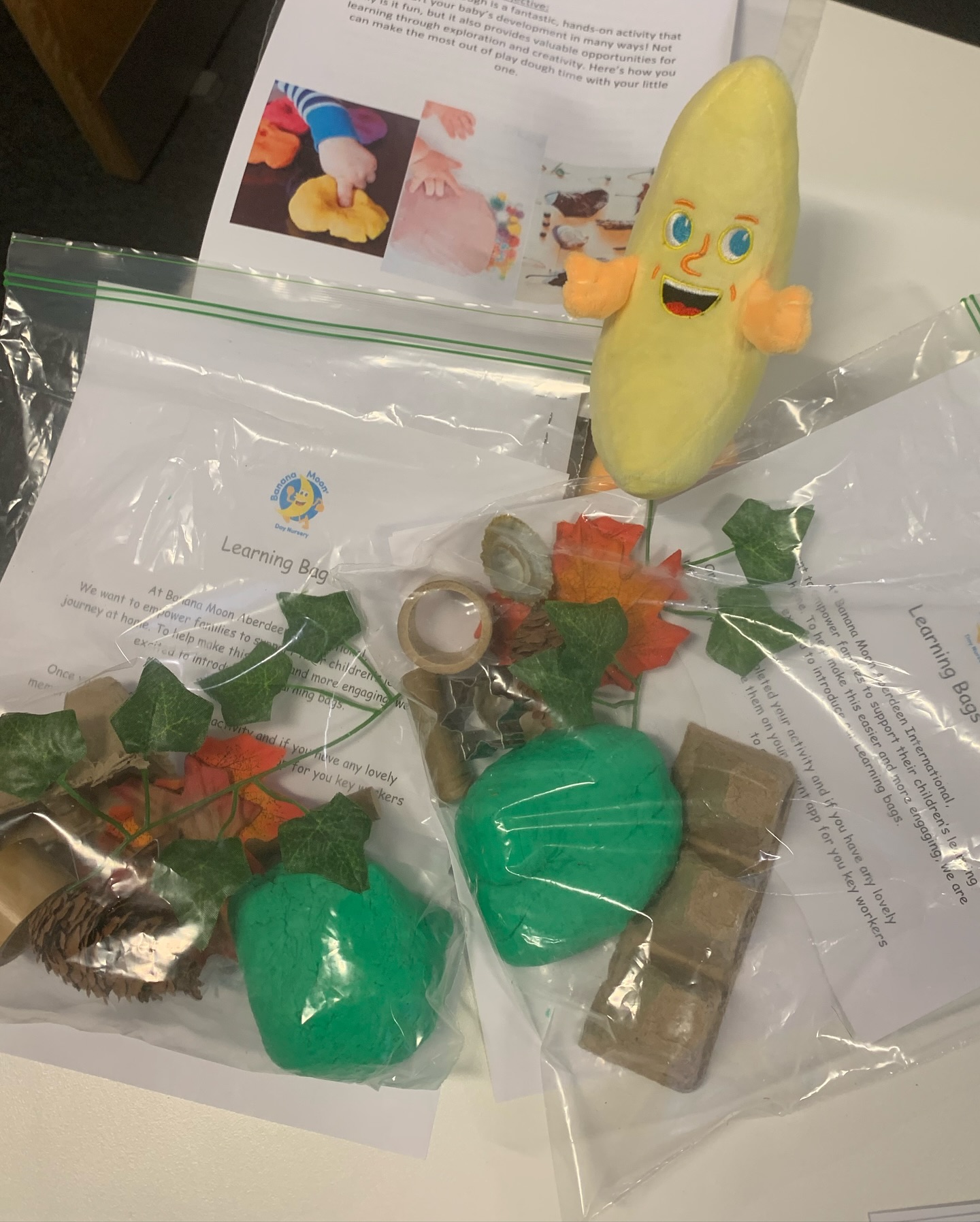 Introducing Learning Bags: Supporting Home Learning at Banana Moon! 📚✨